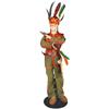 Image 1 : Lone Eagle Indian mannequin, young boy, fully outfitted store display, Exc cond, 60"H.