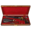 Image 1 : Revolver, Replica Colt 1851 Navy, cased w/flask & mold, Italian, 36 cal, appears in unfired cond.