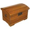 Image 1 : Hopalong Cassidy toy chest w/domed lid, Very Rare, hard maple w/orig surface, c.1950's, Exc orig con