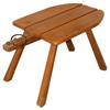 Image 1 : Hopalong Cassidy stool w/splayed legs & saddle seat, Rare, hard maple w/orig surface, c.1950's, Exc