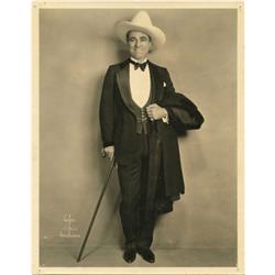 Tom Mix photographs (3), Mr. & Mrs. Tom Mix-a Rare photo of Tom w/out his white hat & his wife Victo