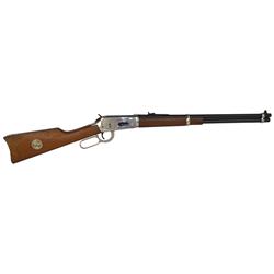 Rifle, Winchester '94 "Cowboy Commemorative", 30-30, 20" round barrel, barrel bands, receiver, lever