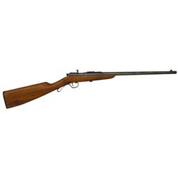Rifle, Winchester, Model 02, 22 S, L or LR, 18" round bbl, bolt action single shot, ramp adjustable 