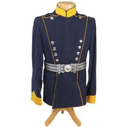 Militaria, 2 jackets, includes Bavarian 3rd Garde, wool, c.1900's & blue wool jacket w/#13 on should