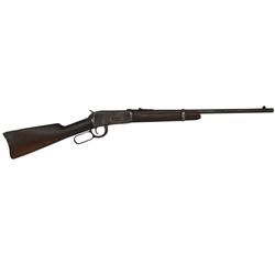 Rifle, Winchester, Model 1894, 25-35, round bbl,  short mag, steel buttplate, straight stock, S/N 36