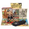 Image 1 : Cisco Kid items, includes string puppet, publicity program, lobby card, puzzle in box, comic, tie, b