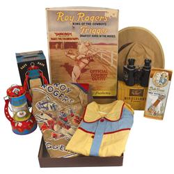 Roy Rogers & Dale Evans items in orig boxes, Dale Evans wrist watch-MIB by Bradley Time Corp., Roy R