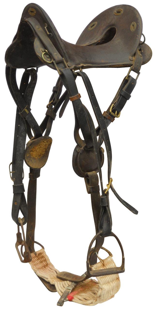 Saddle, 1904 Pattern McClellan Cavalry Saddle, Good cond, c.1900's era.