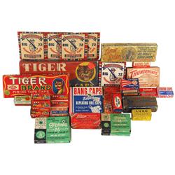 Cap gun paper caps, large lot of Doughboy caps, Kilgore caps, Texas Ranger, Lone Ryder & Nichols Sta