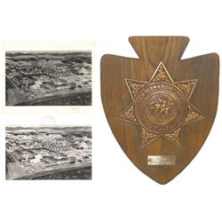 Roy Rogers & Dale Evans ROYDALE Corporation Theme Park black & white publicity photos (2), showing p