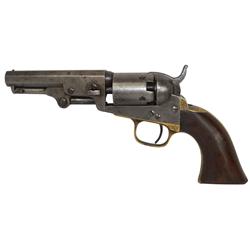 Revolver, Colt Model 1849 Pocket Revolver, S/N 188470, 31 cal, 4”bbl, numbers match, lightly pitted 