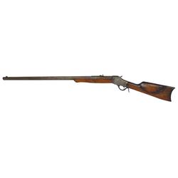 Rifle, Winchester, Model 1885, High Wall, 32-40 cal, octagonal 30" bbl, 46"OAL, crescent buttplate, 