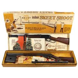 BB guns, Daisy Red Ryder Carbine w/lots of accessories & Daisy Indoor Skeet Shoot Model No. 41, incl