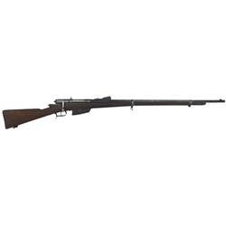 Rifle, Vertelli, 6.5 mm, Model 1890, bolt action, good bore, bruising on the stock, cartouches visib