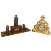Image 1 : Will Rogers figural clocks (2), Mastercrafters Will Roger Radio Star & Movie Actor clock, 13"H x 13"