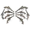 Image 1 : Toy cap guns (10), includes Hubley Pal, Chief, Pet, etc., c.1950's-1960's, Good to VG cond.