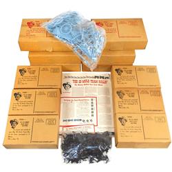 Toy scale model 20 Mule Team sets (6), all NOS unopened pkgs w/assembly instructions, pcs marked Pac