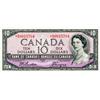 Image 1 : BANK OF CANADA.  $10.00.  1954 Issue.  BC-40aA.  No. *A/D0015704/  A bright and crisp AU.