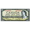Image 1 : BANK OF CANADA.  $20.00.  1954 Issue.  BC-41bA.  Bo *V/E0164656. A bright Very Fine.