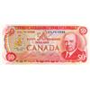 Image 1 : BANK OF CANADA.  $50.00.  1975 Issue.  BC-51b.  Crow-Bouey.  No. EHL7018388.  Unc;  $100.00.  1975 I