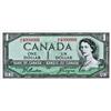 Image 1 : BANK OF CANADA.  $1.00.  1954 Issue.  BC-37a.  Beattie-Coyne.  No. O/L4000000.  CU.