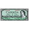 Image 1 : BANK OF CANADA.  $1.00.  1954 Issue.  BC-37b.  Beattie-Rasminsky.  No. J/N5000000.  AU.