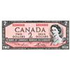 Image 1 : BANK OF CANADA.  $2.00.  1954 Issue.  BC-38d.  Lawson-Bouey.  No. P/G2000000.  AU+.