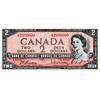 Image 1 : BANK OF CANADA.  $2.00.  1954 Issue.  BC-38b.  Beattie-Rasminsky.  No. V/R2000000.  AU.