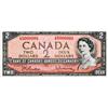 Image 1 : BANK OF CANADA.  $2.00.  1954 Issue.  BC-38b.  Beattie-Rasminsky.  No. Y/R5000000.  AU.