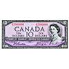 Image 1 : BANK OF CANADA.  $10.00.  1954 Issue.  BC-40a.  Beattie-Coyne.  No. X/D2000000.  AU.