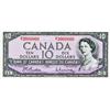 Image 1 : BANK OF CANADA.  $10.00.  1954 Issue.  BC-40b.  Beattie-Rasminsky.  No. P/T3000000.  AU+.