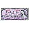 Image 1 : BANK OF CANADA.  $10.00.  1954 Issue.  BC-40b.  Beattie-Rasminsky.  No. Y/T3333333.  CU.
