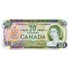 Image 1 : BANK OF CANADA.  $20.00.  1969 Issue.  BC-50a.  Beattie-Rasminsky.  No. EJ6666666.  CU.