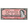 Image 1 : BANK OF CANADA.  $2.00.  1954 Issue.  BC-38d.  Lawson-Bouey.  No. N/G2345678.  CU.