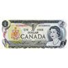 Image 1 : BANK OF CANADA.  $1.00.  1973 Issue.  BC-46a.  Lawson-Bouey.  No. GE0000002 through GE0000010.  Lot 