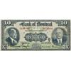 Image 1 : THE BANK OF MONTREAL.  $10.00.  Jan. 2, 1923.  CH-505-56-04.  No. 1656800/A.  VG;  $20.00.  Nov. 3, 