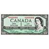 Image 2 : BANK OF CANADA.  $1.00.  1954 Issue.  BC-37bA.  Beattie-Rasminsky.  No.’s *S/O0101664 & *S/O0273060.