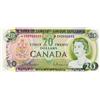 Image 1 : BANK OF CANADA.  $20.00.  1969 Issue.  BC-50aA.  Beattie-Rasminsky.  No. *EM2950035.  CCCS graded Ex