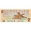 Image 1 : BANK OF CANADA.  $2.00.  1986 Issue.  BC-55a.  Crow-Bouey.  No. AUH4174003.  CCCS graded Gem UNC-66.