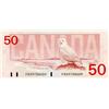 Image 2 : BANK OF CANADA.  $50.00.  1988 Issue.  BC-59a.  Thiessen-Crow,  No. FHA7653254;  BC-59c.  Knight-Thi