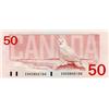 Image 1 : BANK OF CANADA.  $50.00.  1988 Issue.  BC-59aA.  Thiessen-Crow,  No. EHX3843154.  CCCS graded UNC-60