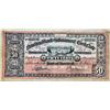 Image 1 : NEWFOUNDLAND GOVERNMENT CASH NOTE.  50 Cents. 1913-14. NF-8d. No. 00206. PMG graded Very Fine-20.