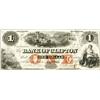 Image 1 : THE BANK OF CLIFTON. $1.00. Oct. 1, 1859. CH-125-10-04-02. No. 8736/A. PMG graded UNC-66. EPQ.