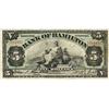Image 1 : THE BANK OF HAMILTON. $5.00. June 1, 1914. CH-345-20-04. No. 1314857. PMG graded Very Fine-20. A sca
