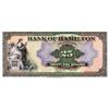Image 1 : THE BANK OF HAMILTON. $25.00. March 1, 1922. CH-345-22-06P. A full colour Face Proof, trimmed to the