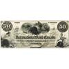 Image 1 : THE INTERNATIONAL BANK OF CANADA. $50.00. June 1, 1859. CH-380-12-06. No. 132/A. Fitch, right. Green