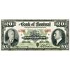 Image 1 : THE BANK OF MONTREAL. $20.00. Jan. 3, 1938. CH-505-60-06. No. 50195/D. Crisp Unc.