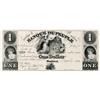 Image 1 : BANQUE DU PEUPLE. $1.00. Oct. 1, 1839. CH-575-14-02P. A Face Proof on thick card.  Also, a Back Proo