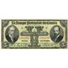 Image 1 : LA BANQUE PROVINCIALE DU CANADA. $5.00. 1928. CH-615-14-08. No. L381356. PCGS graded Apparent Very F