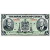 Image 1 : THE ROYAL BANK OF CANADA. $5.00. 1943. CH-630-20-02. No. 026986/D. PMG graded Very Fine-35. EPQ. Onl